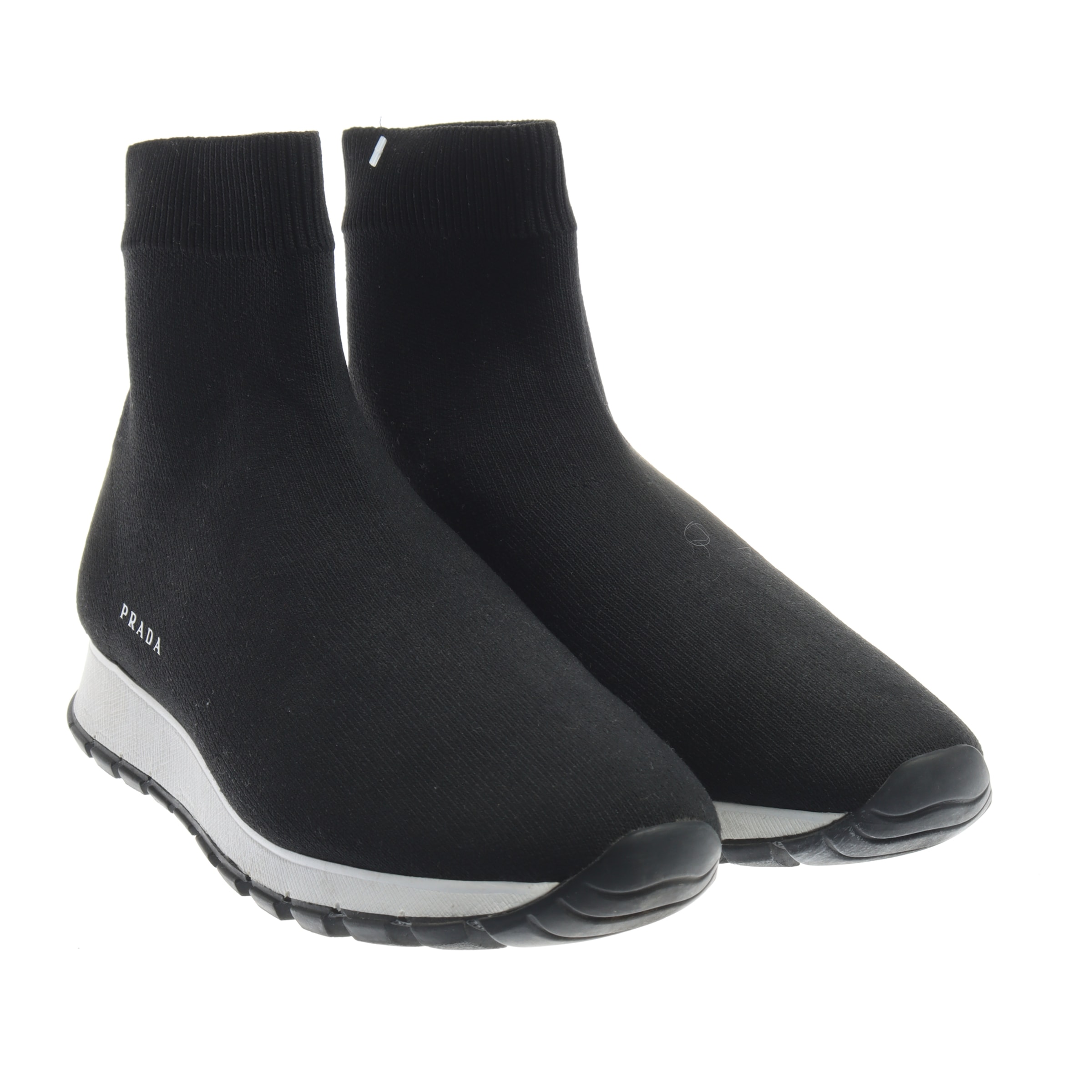 PRADA Turnschuhe / Sneaker in 38,5 in schwarz, Produktansicht