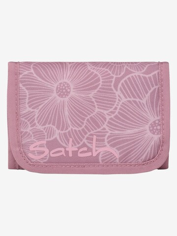 Satch Wallet 'Portemonnaie Geldbeutel' in Pink: front