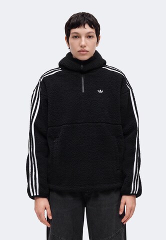 ADIDAS ORIGINALSPulover 'Adidas Originals x Jennie' - crna boja: prednji dio