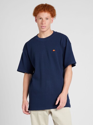 ELLESSE - Camisa 'Brekon' em azul: frente