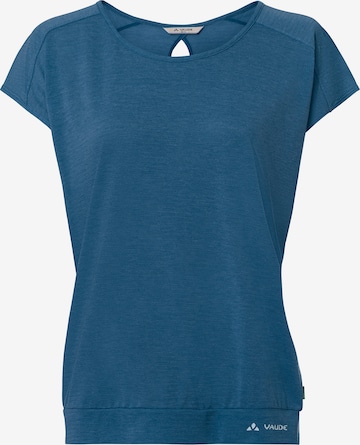 VAUDE Funktionsshirt 'Skomer III' in Blau: Vorderseite