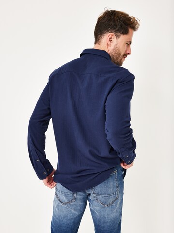 PADDOCKS Regular Fit Hemd in Blau