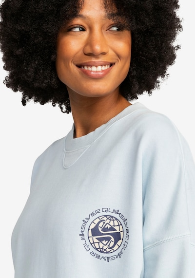 Quiksilver Woman Sweatshirt in marine / hellblau / weiß, Produktansicht