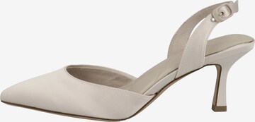 TAMARIS Slingback Pumps in Beige