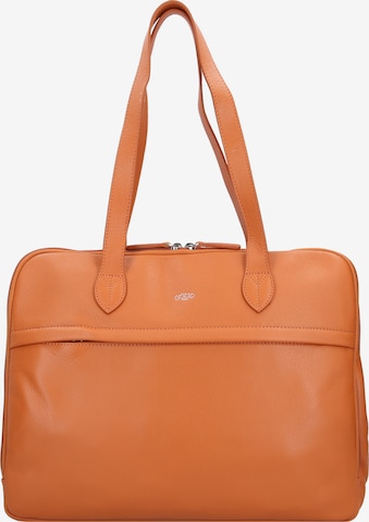 Jump Shoulder Bag in Orange: front