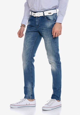 CIPO & BAXX Slimfit Jeans in Blauw