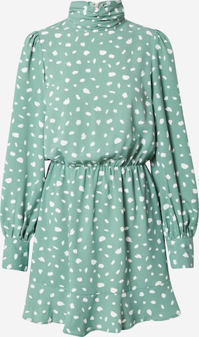 AX Paris Платье-рубашка в Зеленый: спереди