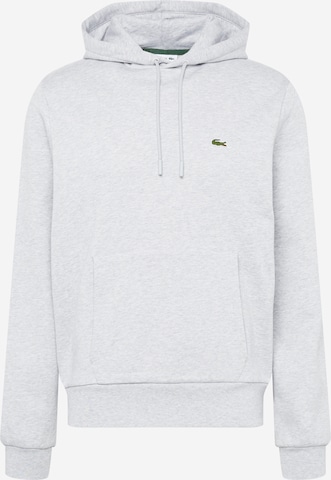 Sweat-shirt LACOSTE en gris : devant