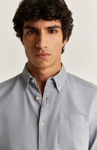 Scalpers Regular fit Srajca | modra barva