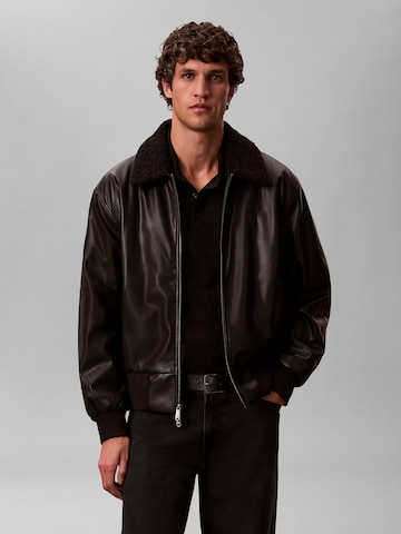 Calvin Klein Jeans Jacke in Schwarz: Vorderseite