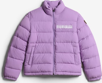 Veste mi-saison 'BACHAR' NAPAPIJRI en violet : devant