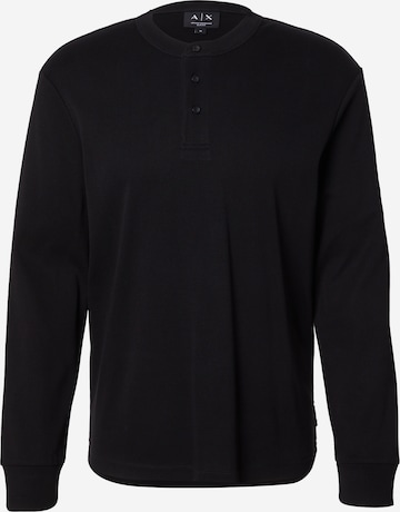 ARMANI EXCHANGEMajica - crna boja: prednji dio