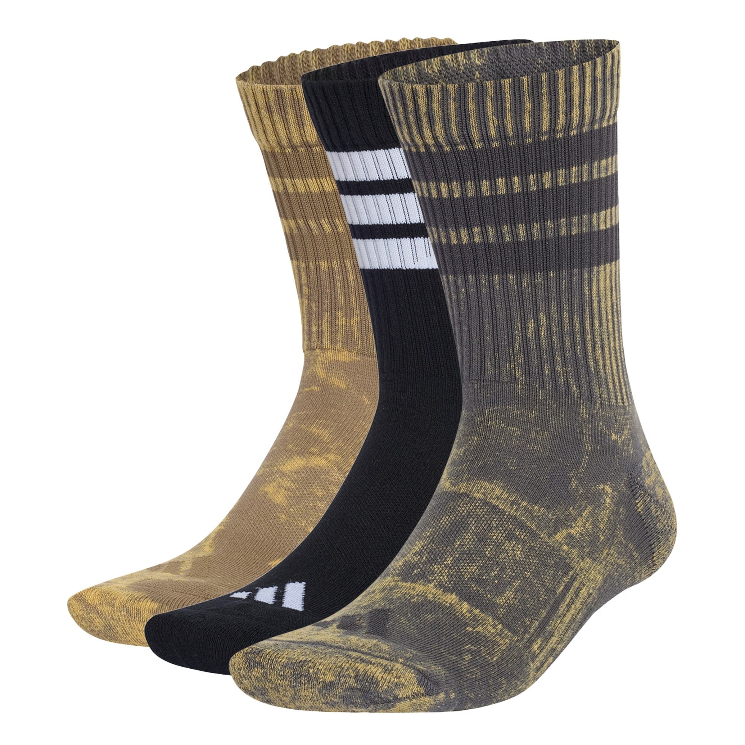 ADIDAS SPORTSWEAR - Meias de desporto 'Stonewash Crew' em cinzento: frente