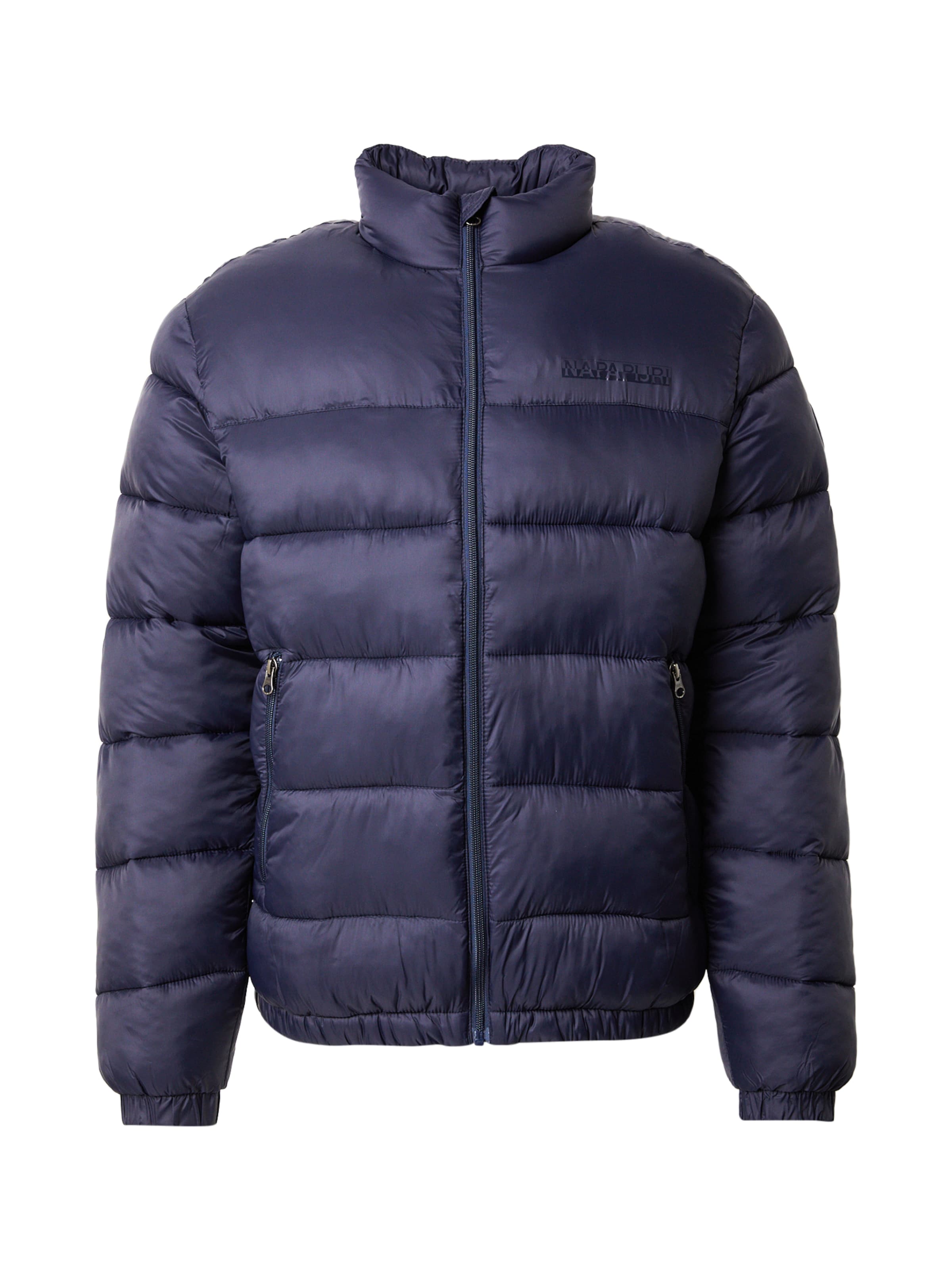 NAPAPIJRI Talvitakki 'ARNEL STAND' värissä marine / valkoinen, Tuotenäkymä