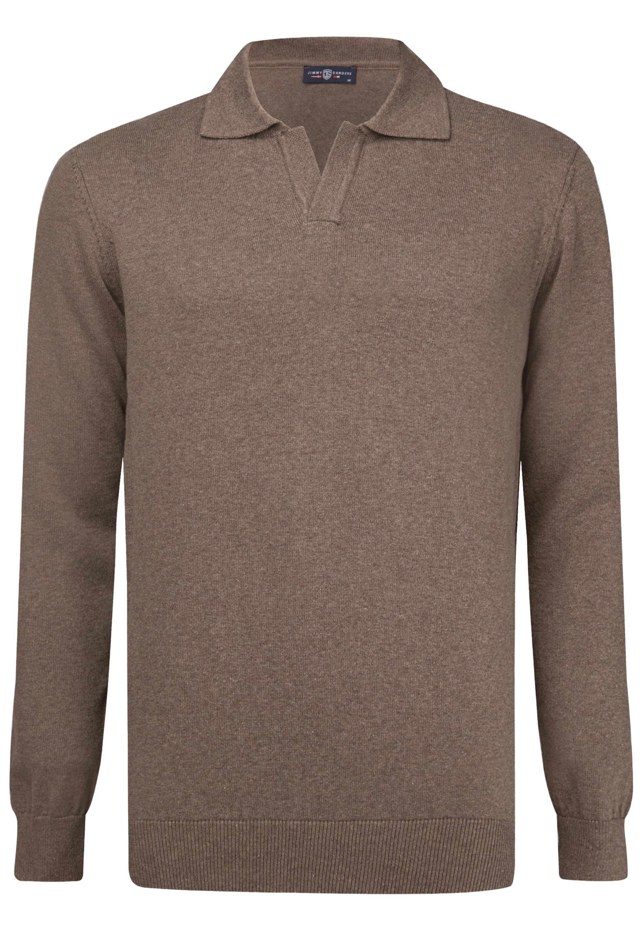 Pull-over Jimmy Sanders en marron : devant