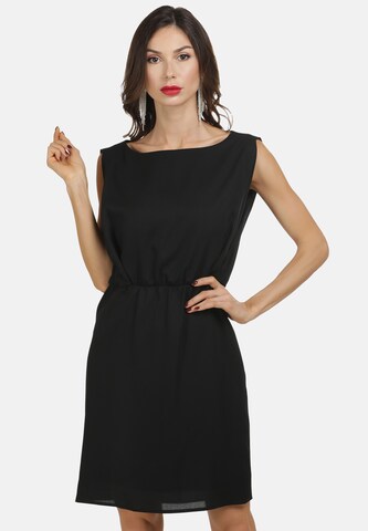 Robe d’été faina en noir : devant