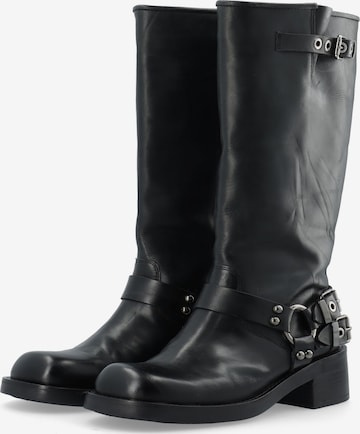 Boots 'HARPER' Bianco en noir