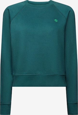 Sweat-shirt ESPRIT en vert : devant