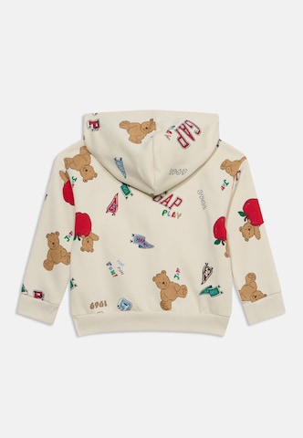 GAP Sweatjakke i beige