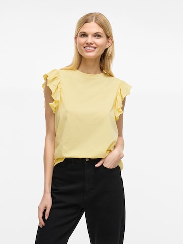 T-shirt 'VISummer' VILA en jaune : devant