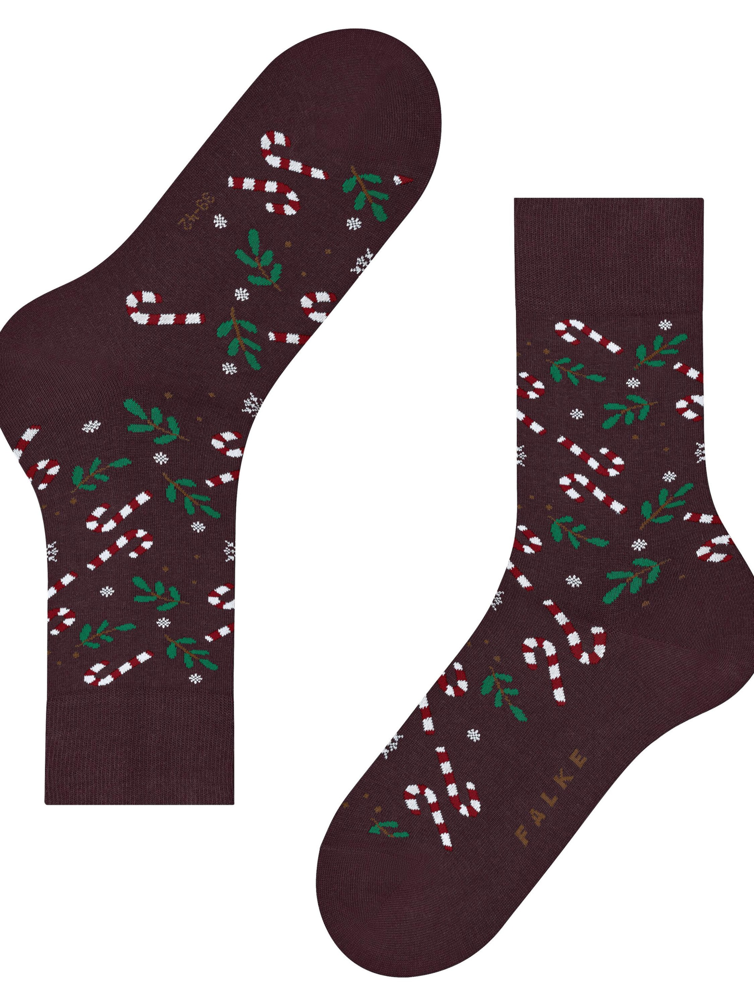 FALKE Socks 'Gift Blizzard' in Red