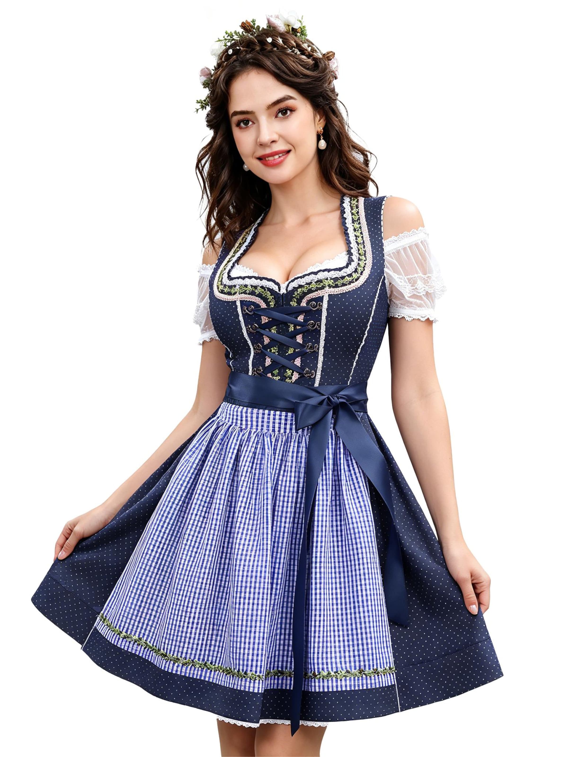 KoJooin Dress in Blue: front