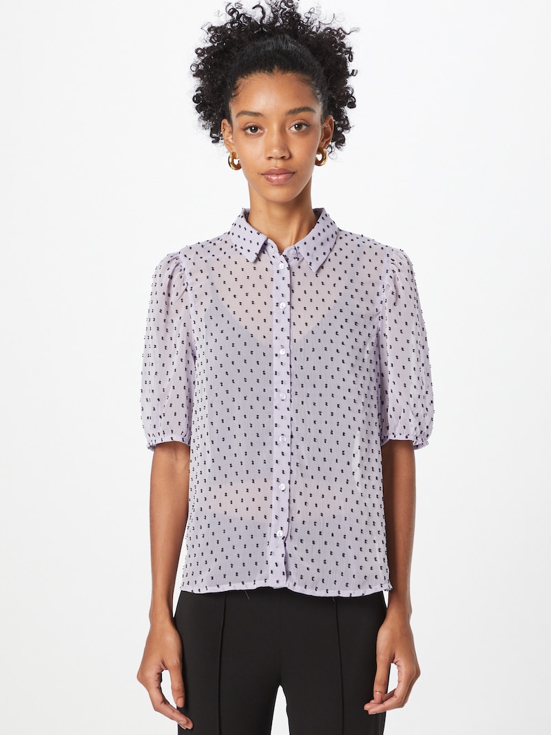 Short-sleeved Blouses ICHI Short-sleeved blouses Lilac