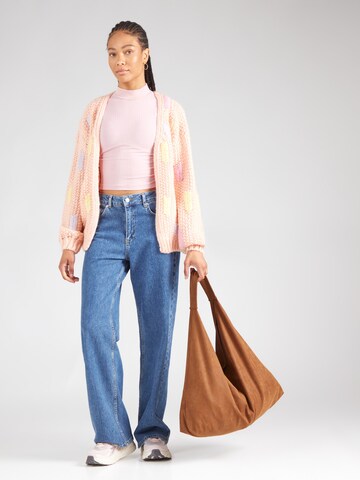 FRNCH PARIS Knit cardigan in Pink
