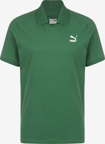 PUMA Poloshirt 'Classics' in Grün: predná strana