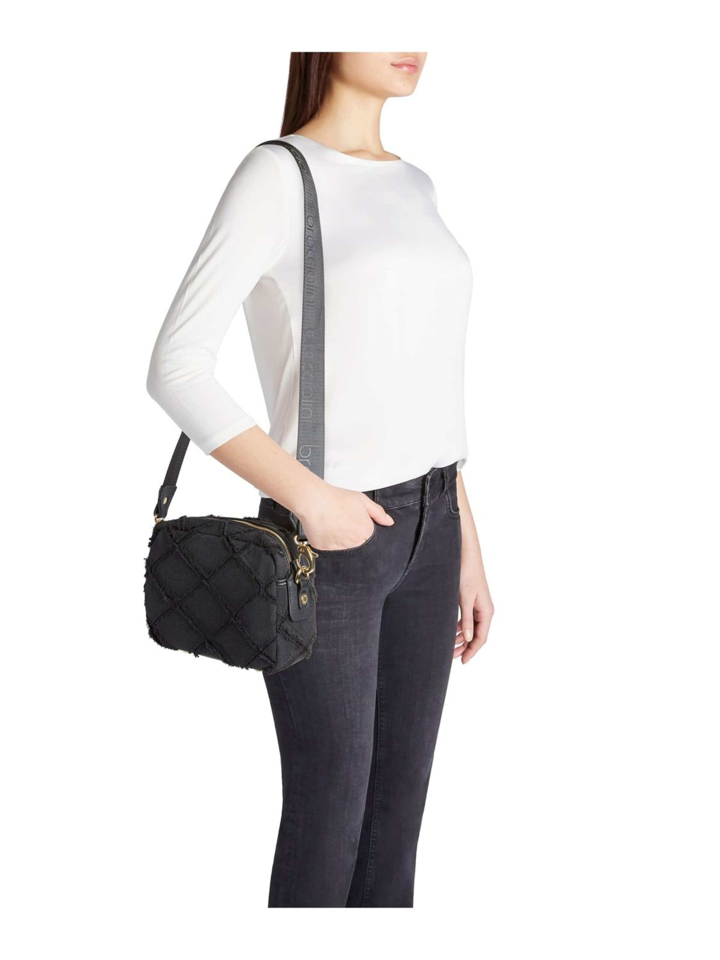 Borsa a tracolla 'Jinny Jeans' di Braccialini in nero