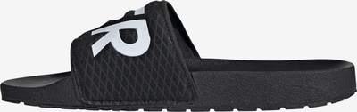ADIDAS PERFORMANCE Badeschuh in schwarz / weiß, Produktansicht