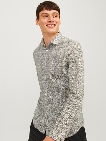 JACK & JONES Slim fit Πουκάμισο 'JPRBlackpool' σε λευκό