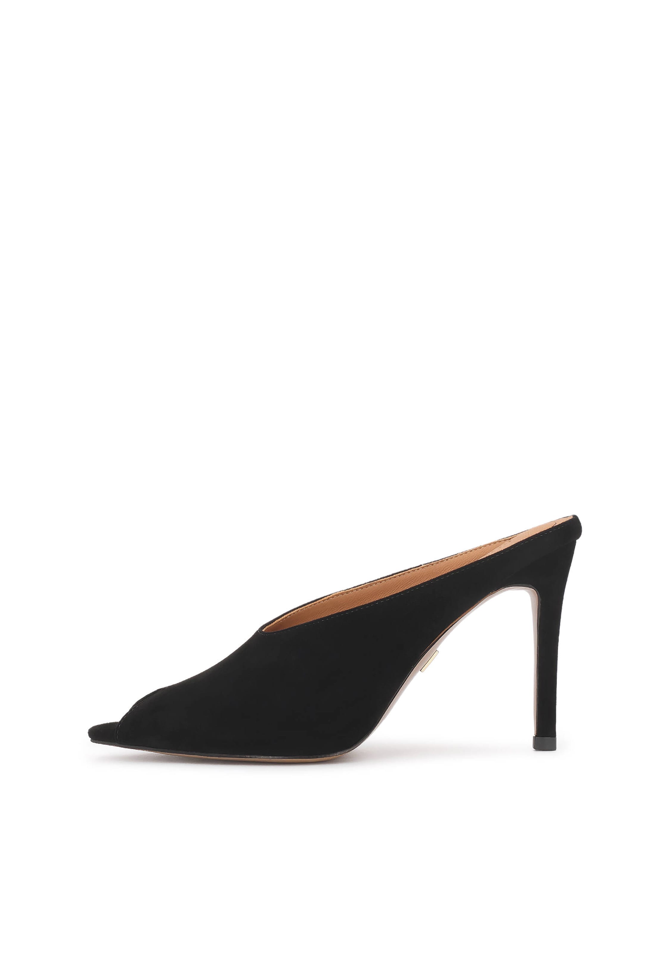 Kazar Mule in Black: front