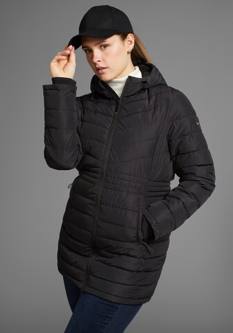 POLARINO Between-Season Jacket in Black: front