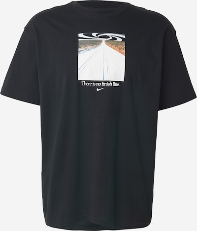 Marškinėliai 'M90' iš Nike Sportswear, spalva – purpurinė / raudona / juoda / balta, Prekių apžvalga