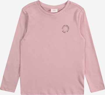 s.Oliver Shirt in Pink: Vorderseite