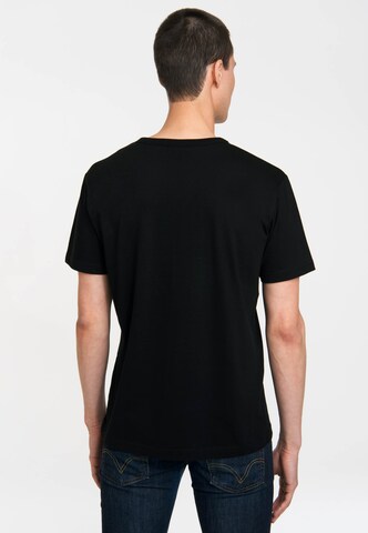 LOGOSHIRT Shirt 'Avengers Infinity War' in Black