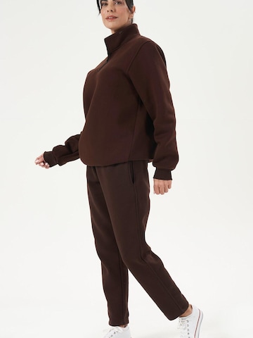 LOUIS LECLER Sweatshirt 'Sage' in Bruin