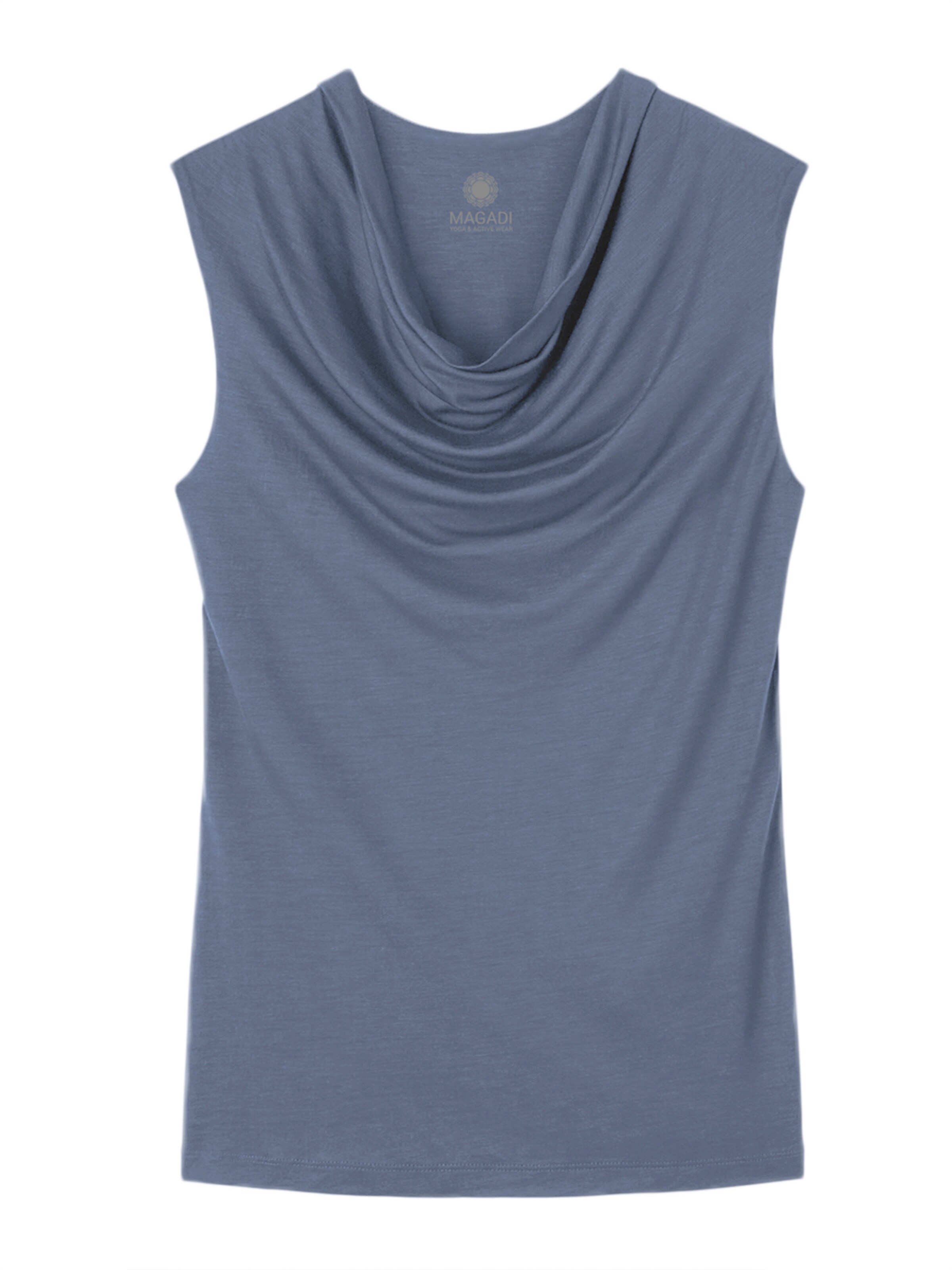 Magadi Sporttop 'Eva'‌‌‌‌‌‌‌ in Blau: Vorderseite