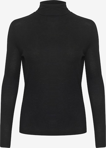 SOAKED IN LUXURY Shirt in Zwart: voorkant