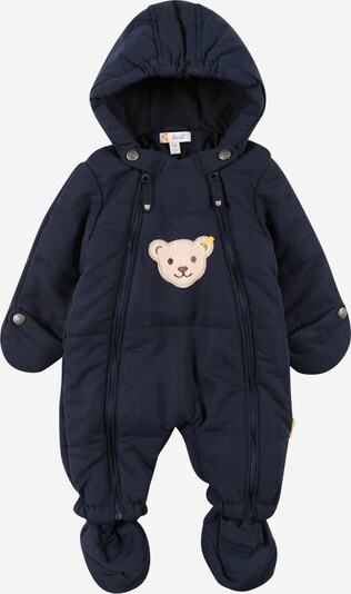 Steiff Collection Athletic Suit in Cream / Navy / Dark brown, Item view