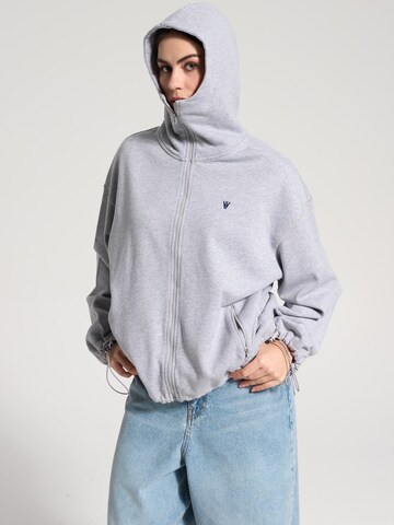 NOWIHT Sweatjacke 'Sabine'‌ in Grau