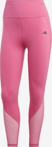 ADIDAS PERFORMANCE - Skinny Pantalón deportivo 'Tailored Hiit' en rosa: frente