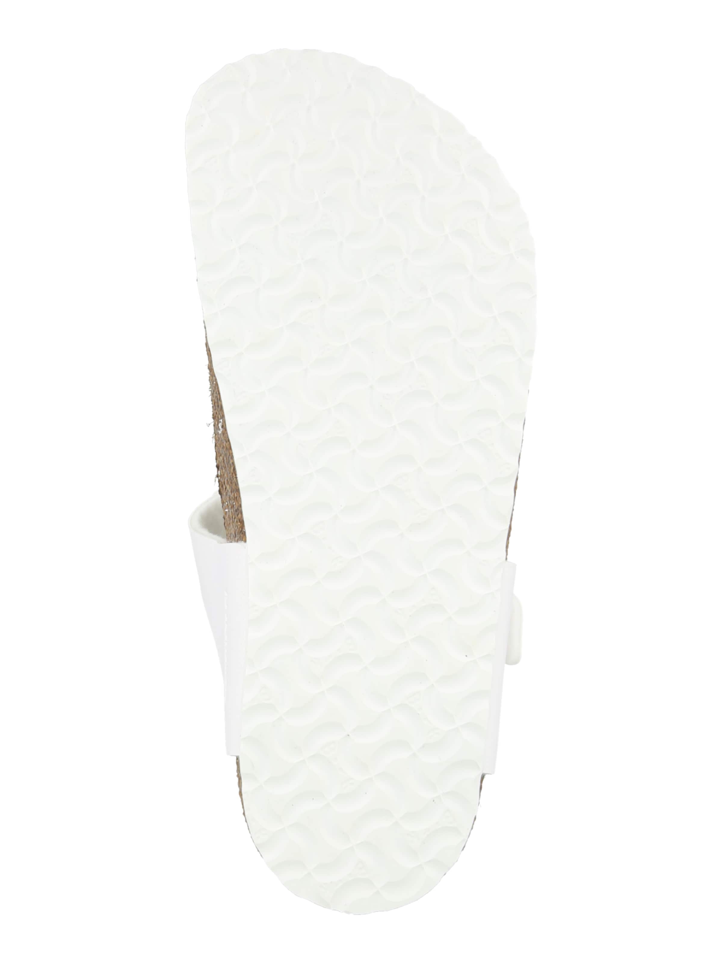 Sandale 'Gizeh Flowers' de la BIRKENSTOCK pe alb