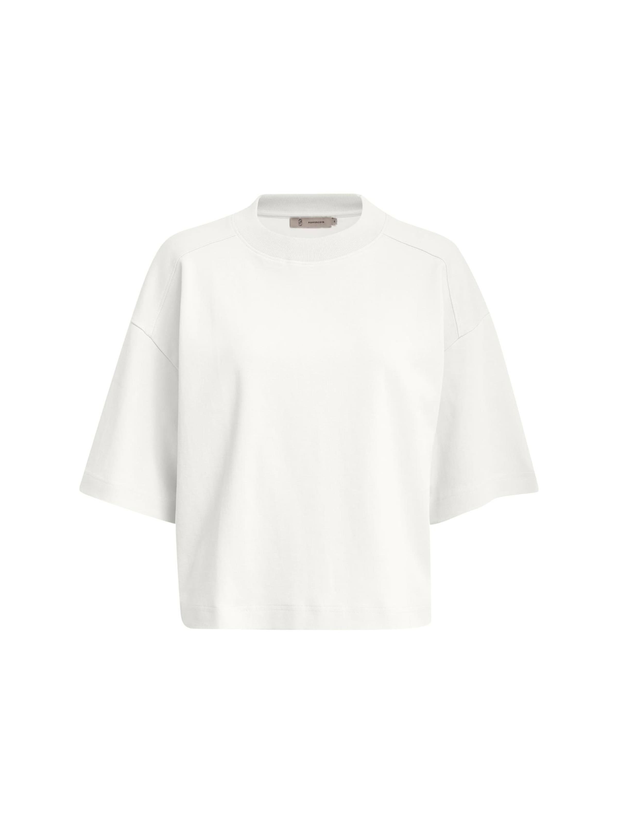 Peppercorn Koszulka 'PCFiola' w kolorze biały: przód