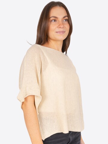 Seasons of April Trui 'Fleur' in Beige