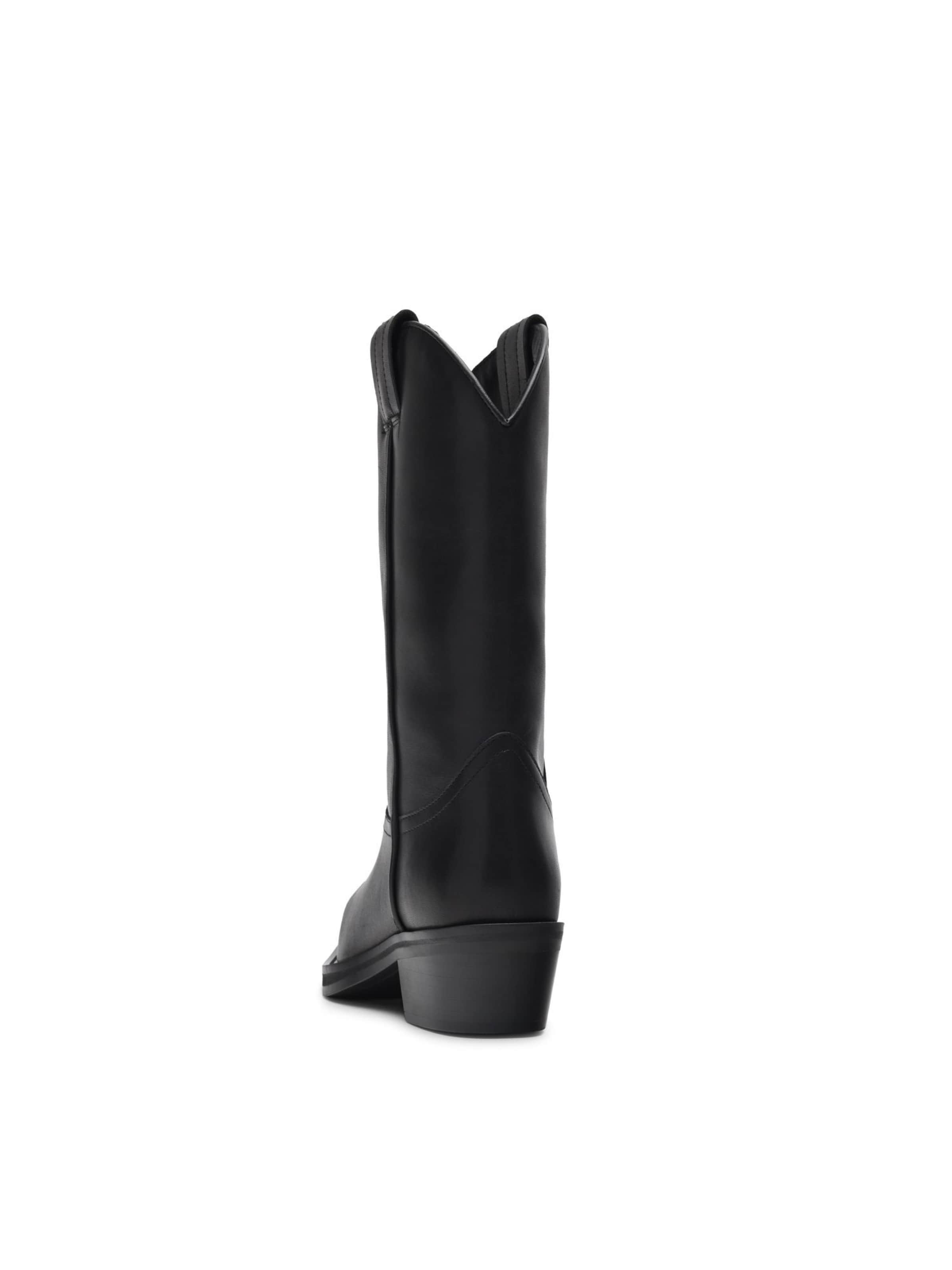Bottes de cowboy SACHA en noir