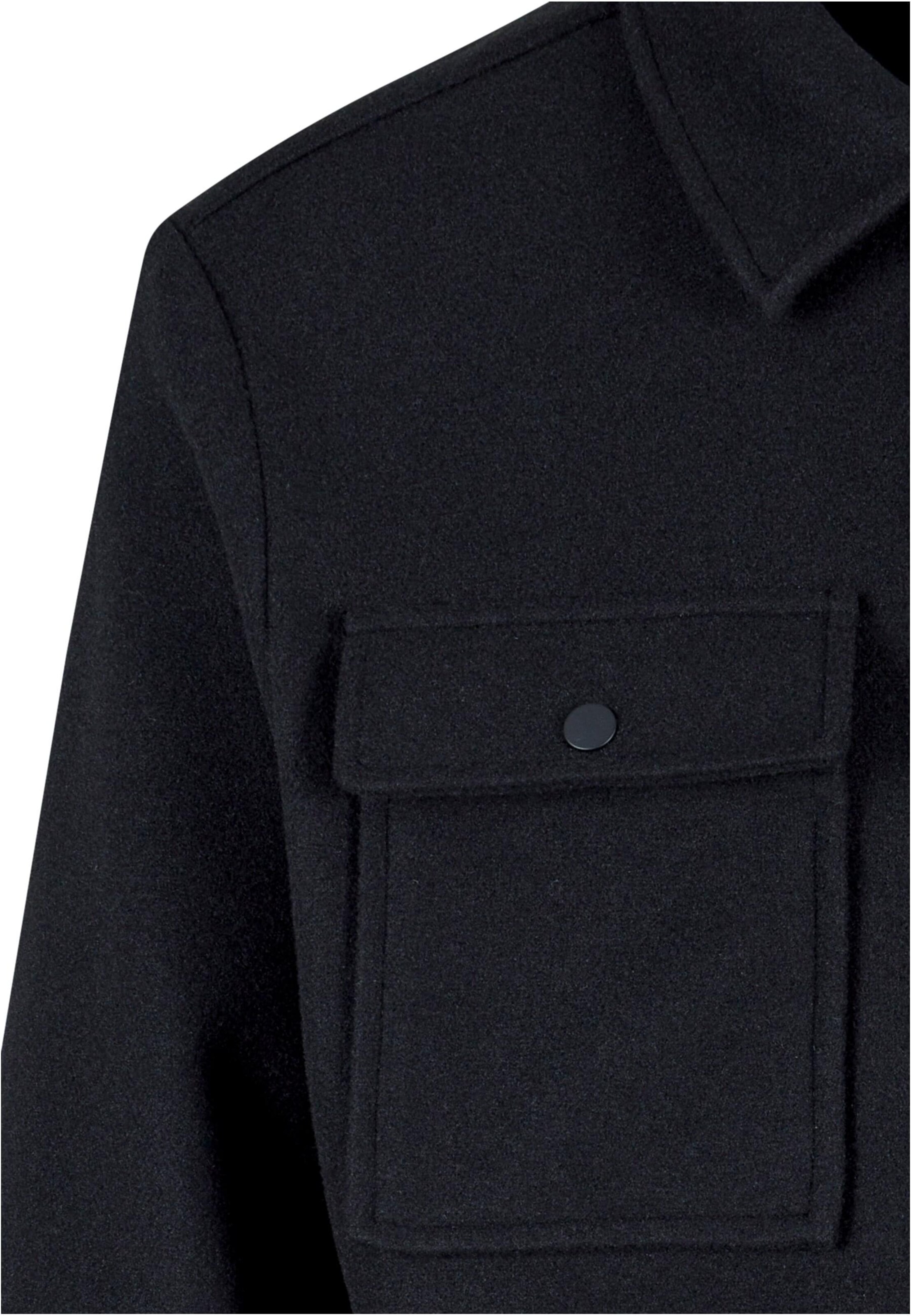 Urban Classics Mugav suurus Kevad-sügisjope, värv must