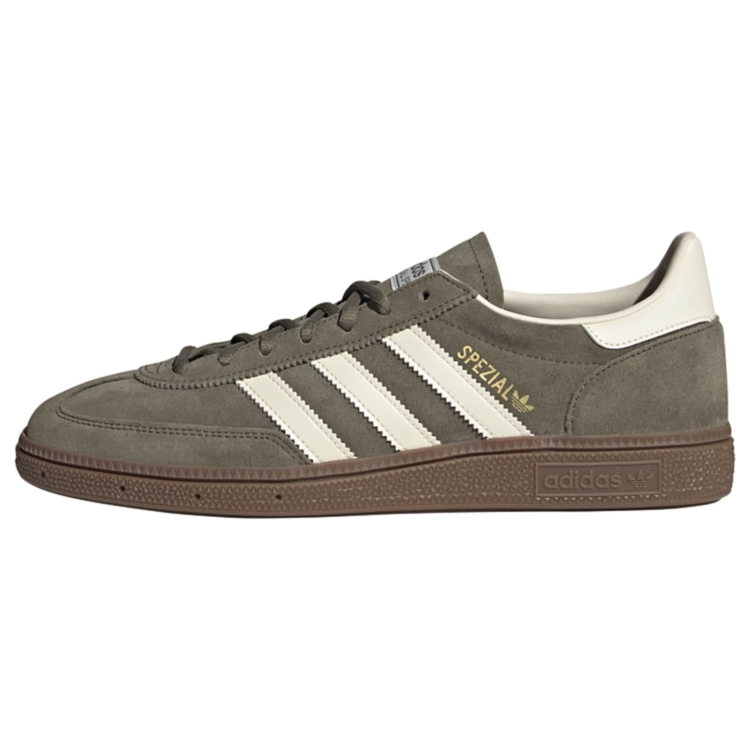 ADIDAS ORIGINALS Låg sneaker 'Handball Spezial' i grön: framsida