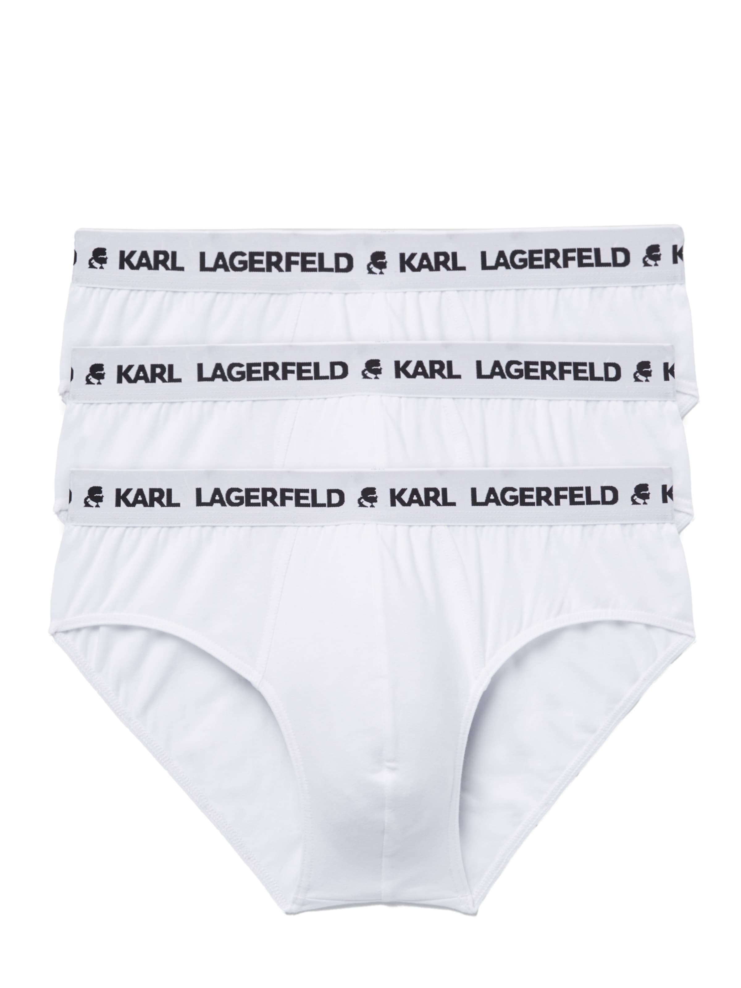 Boxer di Karl Lagerfeld in bianco: frontale